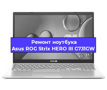 Замена процессора на ноутбуке Asus ROG Strix HERO III G731GW в Перми